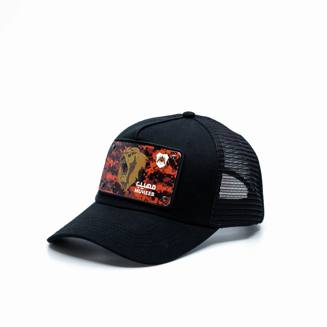 BLACK CAP WITH MUHEEB LOGO